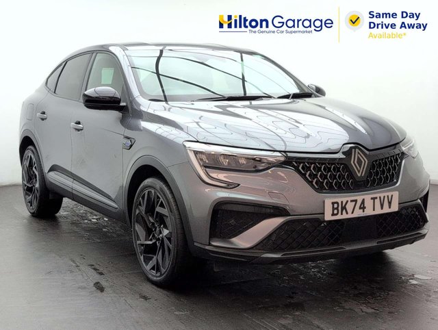 USED 2024 74 RENAULT ARKANA 1.6 Arkana Espirit Alpine E-Tech HEV Automatic 4dr CLICK+COLLECT / HOME DELIVERY