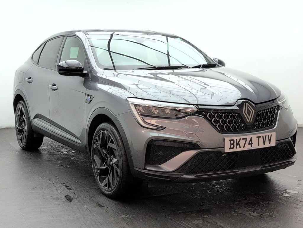 Used 2024 74 RENAULT ARKANA 1.6 Arkana Espirit Alpine E-Tech HEV Automatic 4dr CLICK+COLLECT / HOME DELIVERY
