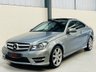 USED 2014 14 MERCEDES-BENZ C-CLASS 2.1 C220 CDI AMG Sport Edition Coupe 2dr Diesel G-Tronic+ Euro 5 (s/s) (170 ps) Palladium Silver | Pan Roof | Xenons | Sat Nav | Reverse Camera | Heated Seats