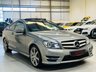 USED 2014 14 MERCEDES-BENZ C-CLASS 2.1 C220 CDI AMG Sport Edition Coupe 2dr Diesel G-Tronic+ Euro 5 (s/s) (170 ps) Palladium Silver | Pan Roof | Xenons | Sat Nav | Reverse Camera | Heated Seats