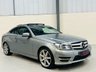 USED 2014 14 MERCEDES-BENZ C-CLASS 2.1 C220 CDI AMG Sport Edition Coupe 2dr Diesel G-Tronic+ Euro 5 (s/s) (170 ps) Palladium Silver | Pan Roof | Xenons | Sat Nav | Reverse Camera | Heated Seats