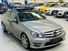 USED 2014 14 MERCEDES-BENZ C-CLASS 2.1 C220 CDI AMG Sport Edition Coupe 2dr Diesel G-Tronic+ Euro 5 (s/s) (170 ps) Palladium Silver | Pan Roof | Xenons | Sat Nav | Reverse Camera | Heated Seats