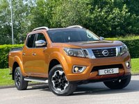 USED 2020 17 NISSAN NAVARA 2.3 dCi Tekna Pickup Double Cab 4dr Diesel Auto 4WD Euro 6 (190 ps) SAT NAV + LEATHER ** NO VAT **