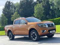 USED 2020 17 NISSAN NAVARA 2.3 dCi Tekna Pickup Double Cab 4dr Diesel Auto 4WD Euro 6 (190 ps) SAT NAV + LEATHER ** NO VAT **