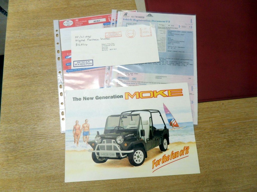 USED 1995 M MINI MOKE 1.0 Mini Moke XK Local Husband + Wife Owned From New