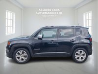 USED 2016 16 JEEP RENEGADE 1.4T MultiAirII Limited SUV 5dr Petrol DDCT Euro 6 (s/s) (140 ps) Auto_Sat Nav_Full Leather_1.4L_Ulez