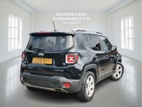 USED 2016 16 JEEP RENEGADE 1.4T MultiAirII Limited SUV 5dr Petrol DDCT Euro 6 (s/s) (140 ps) Auto_Sat Nav_Full Leather_1.4L_Ulez