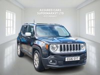 USED 2016 16 JEEP RENEGADE 1.4T MultiAirII Limited SUV 5dr Petrol DDCT Euro 6 (s/s) (140 ps) Auto_Sat Nav_Full Leather_1.4L_Ulez