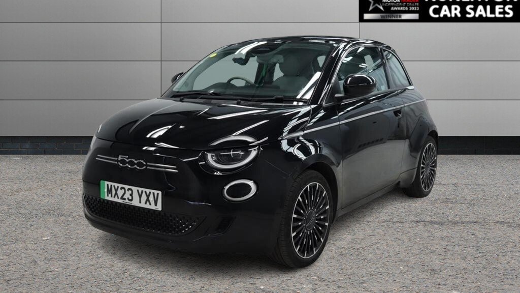 USED 2023 23 FIAT 500E 42kWh La Prima By Bocelli Hatchback 3dr Electric Auto (118 ps) 