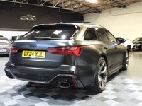 USED 2024 24 AUDI RS6 AVANT 4.0 TFSI V8 Performance Carbon Vorsprung Estate 5dr Petrol Tiptronic quattro Euro 6 (s/s) (630 ps) HUGE SPEC SATIN PPF SAT NAV AC