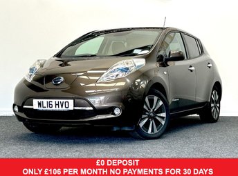2016 NISSAN LEAF 30kWh Tekna Hatchback 5dr Electric Auto (109 bhp) &pound;4990.00