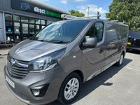 USED 2018 68 VAUXHALL VIVARO 1.6 CDTi 2900 BiTurbo ecoTEC Limited Edition Nav Panel Van 5dr Diesel Manual L2 H1 Euro 6 (125 ps) SUPERB LWB SPORT !!!!! SUPER VALUE. LWB SPORTIVE !!!