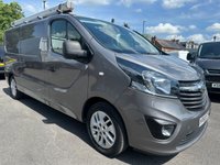 USED 2018 68 VAUXHALL VIVARO 1.6 CDTi 2900 BiTurbo ecoTEC Limited Edition Nav Panel Van 5dr Diesel Manual L2 H1 Euro 6 (125 ps) SUPERB LWB SPORT !!!!! SUPER VALUE. LWB SPORTIVE !!!