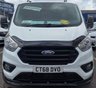 USED 2019 68 FORD TRANSIT CUSTOM AUTOMATIC 2.0 320 EcoBlue Limited Crew Van Double Cab 5dr Diesel Auto L2 H1 Euro 6 (s/s) (6 Seat) (170 ps) CAR PLAY,ROOF RAILS,USB,BLUETOOTH
