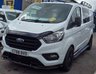 USED 2019 68 FORD TRANSIT CUSTOM AUTOMATIC 2.0 320 EcoBlue Limited Crew Van Double Cab 5dr Diesel Auto L2 H1 Euro 6 (s/s) (6 Seat) (170 ps) CAR PLAY,ROOF RAILS,USB,BLUETOOTH