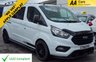 USED 2019 68 FORD TRANSIT CUSTOM AUTOMATIC 2.0 320 EcoBlue Limited Crew Van Double Cab 5dr Diesel Auto L2 H1 Euro 6 (s/s) (6 Seat) (170 ps) CAR PLAY,ROOF RAILS,USB,BLUETOOTH