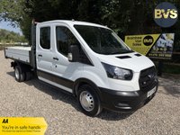 USED 2023 72 FORD TRANSIT 2.0 350 EcoBlue Leader Tipper Double Cab 4dr Diesel Manual RWD L3 Euro 6 (s/s) (130 ps) BEST VALUE VANS TRUCKS & TIPPERS UK
