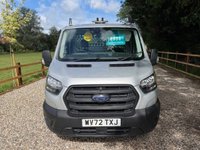 USED 2023 72 FORD TRANSIT 2.0 350 EcoBlue HD Leader Dropside Cab 2dr Diesel Manual  L4 Euro 6 (s/s) (130 ps) BEST VALUE VANS & TRUCKS IN UK