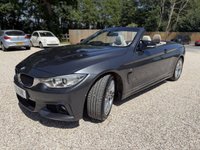 USED 2016 J BMW 4 SERIES 2.0 420d M Sport Convertible 2dr Diesel Auto Euro 6 (s/s) (190 ps) AIRSCARF APPLECARPLAY 2KEYS SH