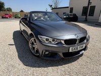 USED 2016 J BMW 4 SERIES 2.0 420d M Sport Convertible 2dr Diesel Auto Euro 6 (s/s) (190 ps) AIRSCARF APPLECARPLAY 2KEYS SH