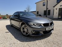 USED 2016 J BMW 4 SERIES 2.0 420d M Sport Convertible 2dr Diesel Auto Euro 6 (s/s) (190 ps) AIRSCARF APPLECARPLAY 2KEYS SH