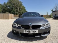 USED 2016 J BMW 4 SERIES 2.0 420d M Sport Convertible 2dr Diesel Auto Euro 6 (s/s) (190 ps) AIRSCARF APPLECARPLAY 2KEYS SH