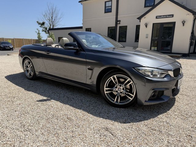2016 J BMW 4 Series 2.0 420d M Sport Convertible 2dr Diesel Auto Euro 6 (s/s) (190 ps)