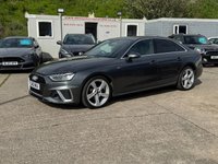 USED 2021 21 AUDI A4 2.0 TDI 35 S line Saloon 4dr Diesel S Tronic Euro 6 (s/s) (163 ps) 