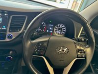 USED 2017 67 HYUNDAI TUCSON 1.6 GDi Blue Drive SE Nav SUV 5dr Petrol Manual Euro 6 (s/s) (132 ps) SERVICE RECORDS - SAT NAV - PARKING CAM - HEATED SEATS - CRUISE CONTROL