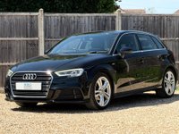 USED 2018 18 AUDI A3 1.5 A3 Sportback S Line TFSI Semi-Auto 5dr Parking Sensors Apple CarPlay