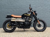 USED 2021 71 TRIUMPH STREET SCRAMBLER 900 Roadster/Retro Petrol Manual Euro 5 (65 ps) JOYFUL - ONE FOR THE MAN CAVE!