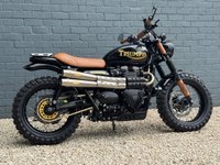 USED 2021 71 TRIUMPH STREET SCRAMBLER 900 Roadster/Retro Petrol Manual Euro 5 (65 ps) JOYFUL - ONE FOR THE MAN CAVE!