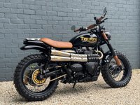 USED 2021 71 TRIUMPH STREET SCRAMBLER 900 Roadster/Retro Petrol Manual Euro 5 (65 ps) JOYFUL - ONE FOR THE MAN CAVE!