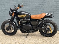 USED 2021 71 TRIUMPH STREET SCRAMBLER 900 Roadster/Retro Petrol Manual Euro 5 (65 ps) JOYFUL - ONE FOR THE MAN CAVE!
