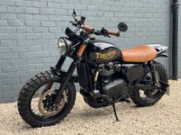 USED 2021 71 TRIUMPH STREET SCRAMBLER 900 Roadster/Retro Petrol Manual Euro 5 (65 ps) JOYFUL - ONE FOR THE MAN CAVE!