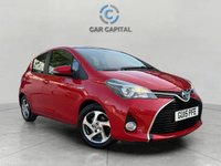 USED 2015 15 TOYOTA YARIS 1.5 VVT-h Icon Hatchback 5dr Petrol Hybrid E-CVT Euro 6 (101 ps) HPI CLR, SATNAV, REVCAM