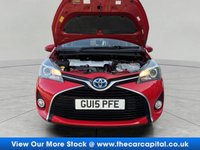 USED 2015 15 TOYOTA YARIS 1.5 VVT-h Icon Hatchback 5dr Petrol Hybrid E-CVT Euro 6 (101 ps) HPI CLR, SATNAV, REVCAM