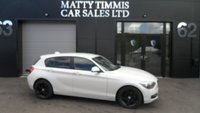 USED 2014 14 BMW 1 SERIES 2.0 116d Sport Hatchback 5dr Diesel Manual Euro 5 (s/s) (116 ps)&pound;35 ROAD TAX,SAT-NAV,ALLOYS. PART EXCHANGE VEHICLE,DRIVES WELL.