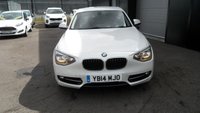 USED 2014 14 BMW 1 SERIES 2.0 116d Sport Hatchback 5dr Diesel Manual Euro 5 (s/s) (116 ps)&pound;35 ROAD TAX,SAT-NAV,ALLOYS. PART EXCHANGE VEHICLE,DRIVES WELL.