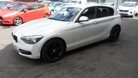 USED 2014 14 BMW 1 SERIES 2.0 116d Sport Hatchback 5dr Diesel Manual Euro 5 (s/s) (116 ps)&pound;35 ROAD TAX,SAT-NAV,ALLOYS. PART EXCHANGE VEHICLE,DRIVES WELL.