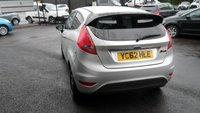 USED 2012 62 FORD FIESTA 1.25 Zetec Hatchback 3dr Petrol Manual Euro 5 (82 ps) FSH,LONG MOT,ALLOYS,2 KEYS. FSH,LONG MOT,ALLOYS,2 KEYS.