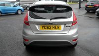 USED 2012 62 FORD FIESTA 1.25 Zetec Hatchback 3dr Petrol Manual Euro 5 (82 ps) FSH,LONG MOT,ALLOYS,2 KEYS. FSH,LONG MOT,ALLOYS,2 KEYS.