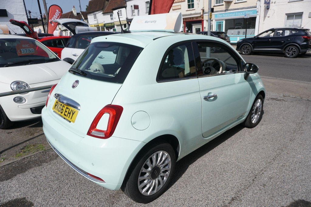 USED 2016 66 FIAT 500 1.2 Lounge Euro 6 (s/s) 3dr JUST ARRIVED