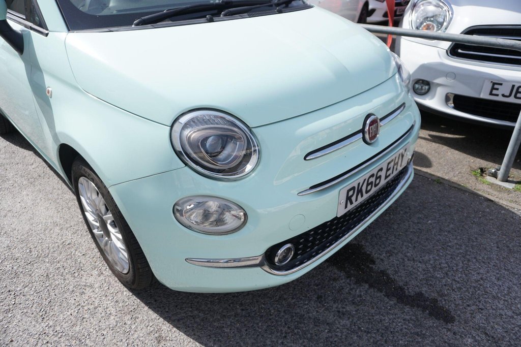 USED 2016 66 FIAT 500 1.2 Lounge Euro 6 (s/s) 3dr JUST ARRIVED