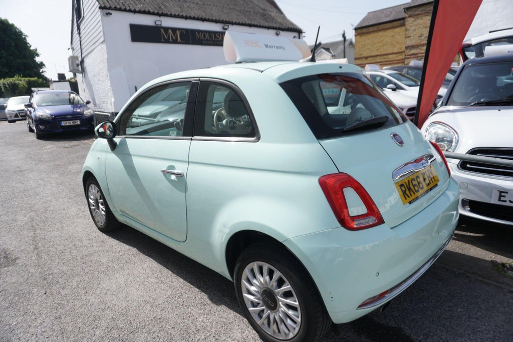 USED 2016 66 FIAT 500 1.2 Lounge Euro 6 (s/s) 3dr JUST ARRIVED