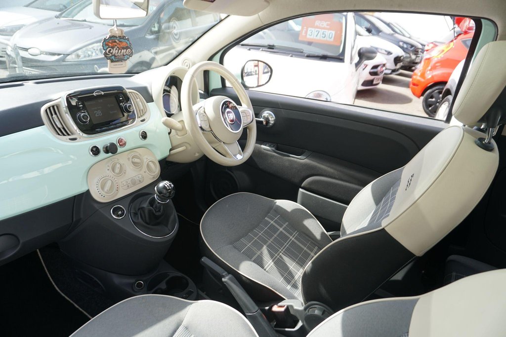 USED 2016 66 FIAT 500 1.2 Lounge Euro 6 (s/s) 3dr JUST ARRIVED