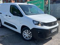 USED 2021 70 PEUGEOT PARTNER 1.5 BlueHDi 950 Professional Long Panel Van LWB Euro 6 6dr GREAT CONDITION REAR SEATS