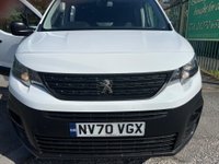 USED 2021 70 PEUGEOT PARTNER 1.5 BlueHDi 950 Professional Long Panel Van LWB Euro 6 6dr GREAT CONDITION REAR SEATS