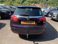 USED 2012 62 VAUXHALL INSIGNIA 2.0 CDTi SRi Nav Sports Tourer 5dr Diesel Auto Euro 5 (160 ps) SERVICE HISTORY - 14 STAMPS, SAT NAV, BLUETOOTH, AUTO