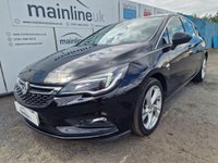 USED 2018 18 VAUXHALL ASTRA 1.4i Turbo SRi Nav Euro 6 5dr *SAT NAV*BLUETOOTH*S/HISTORY*